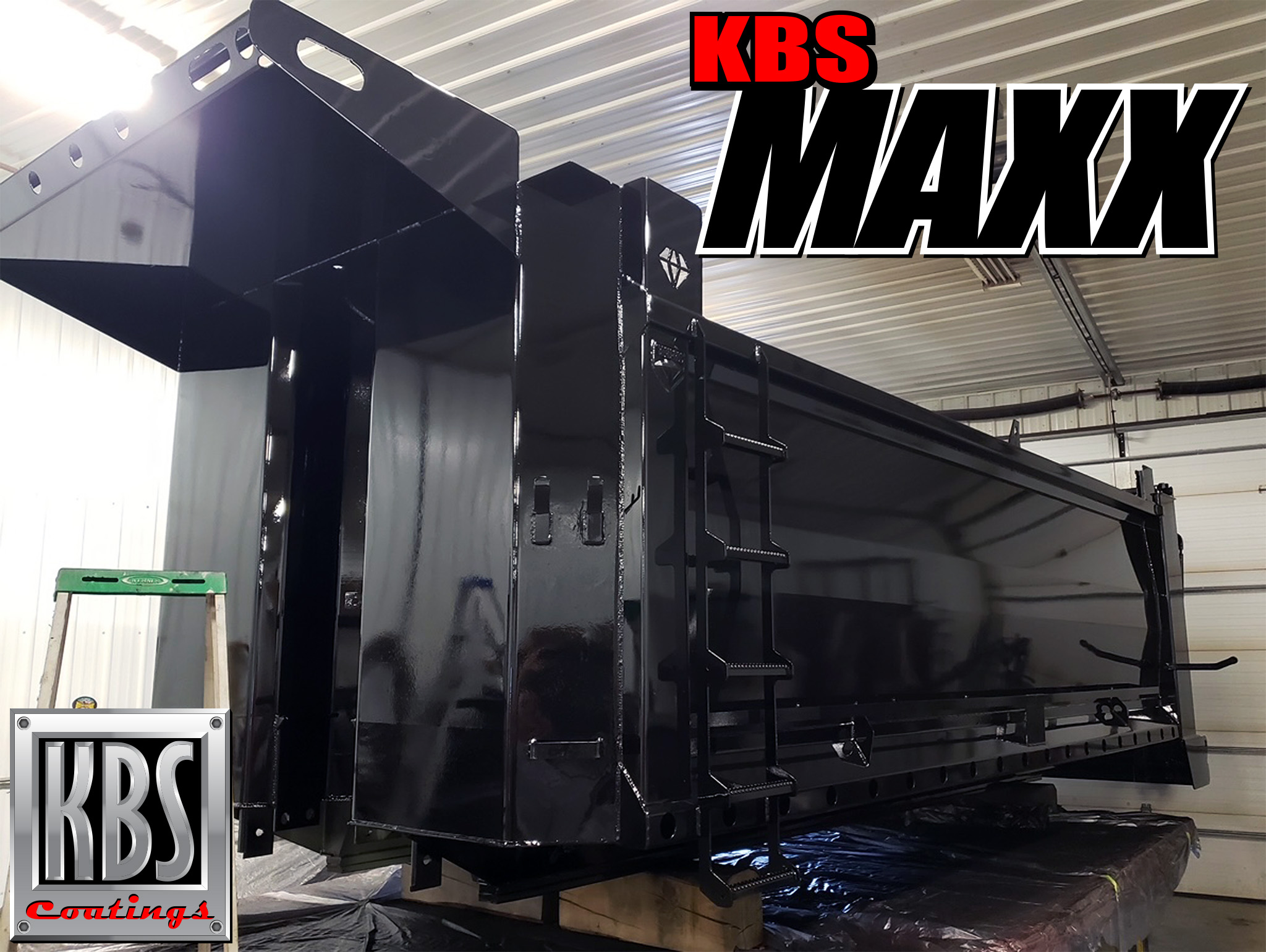 Kbs Maxx Used To Coat Heavy Equipment
